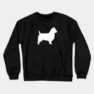 Australian Terrier Silhouette Crewneck Sweatshirt